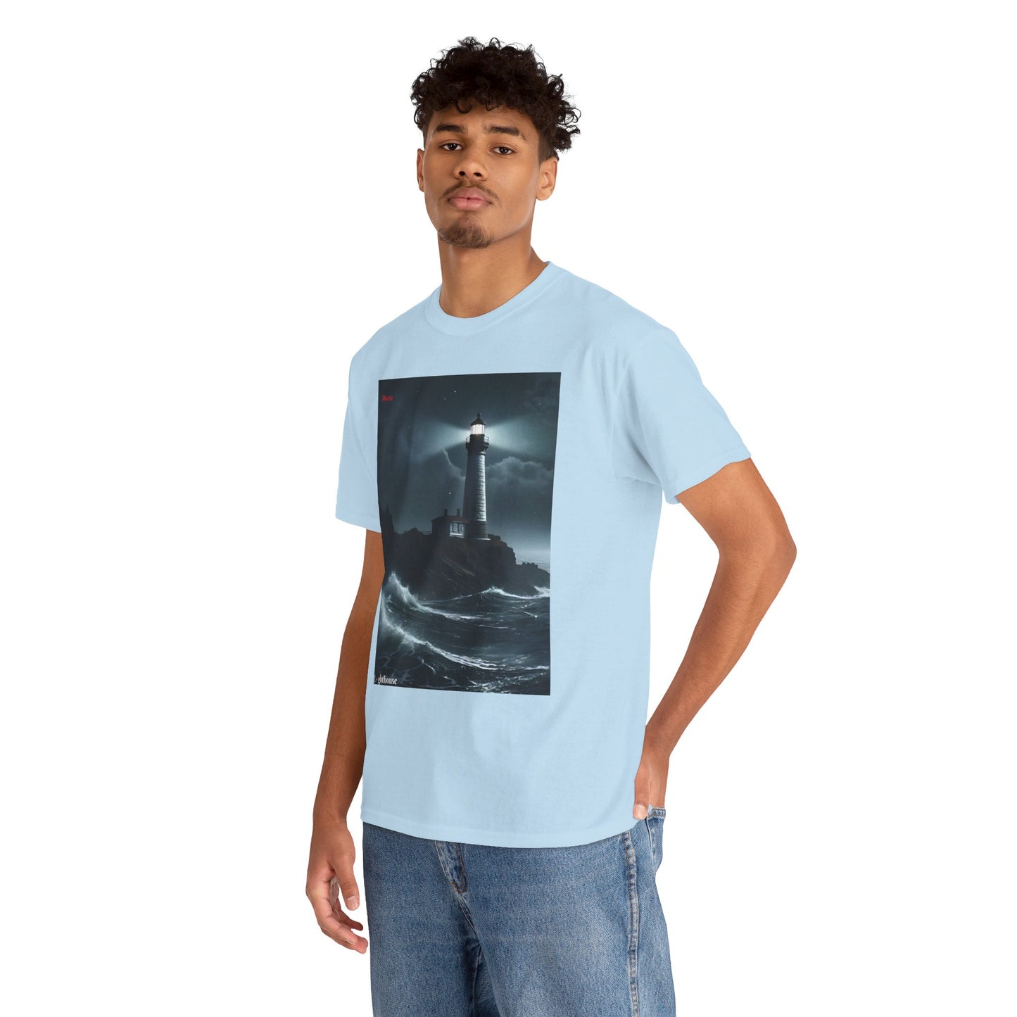 Lighthouse Unisex Heavy Cotton Tee