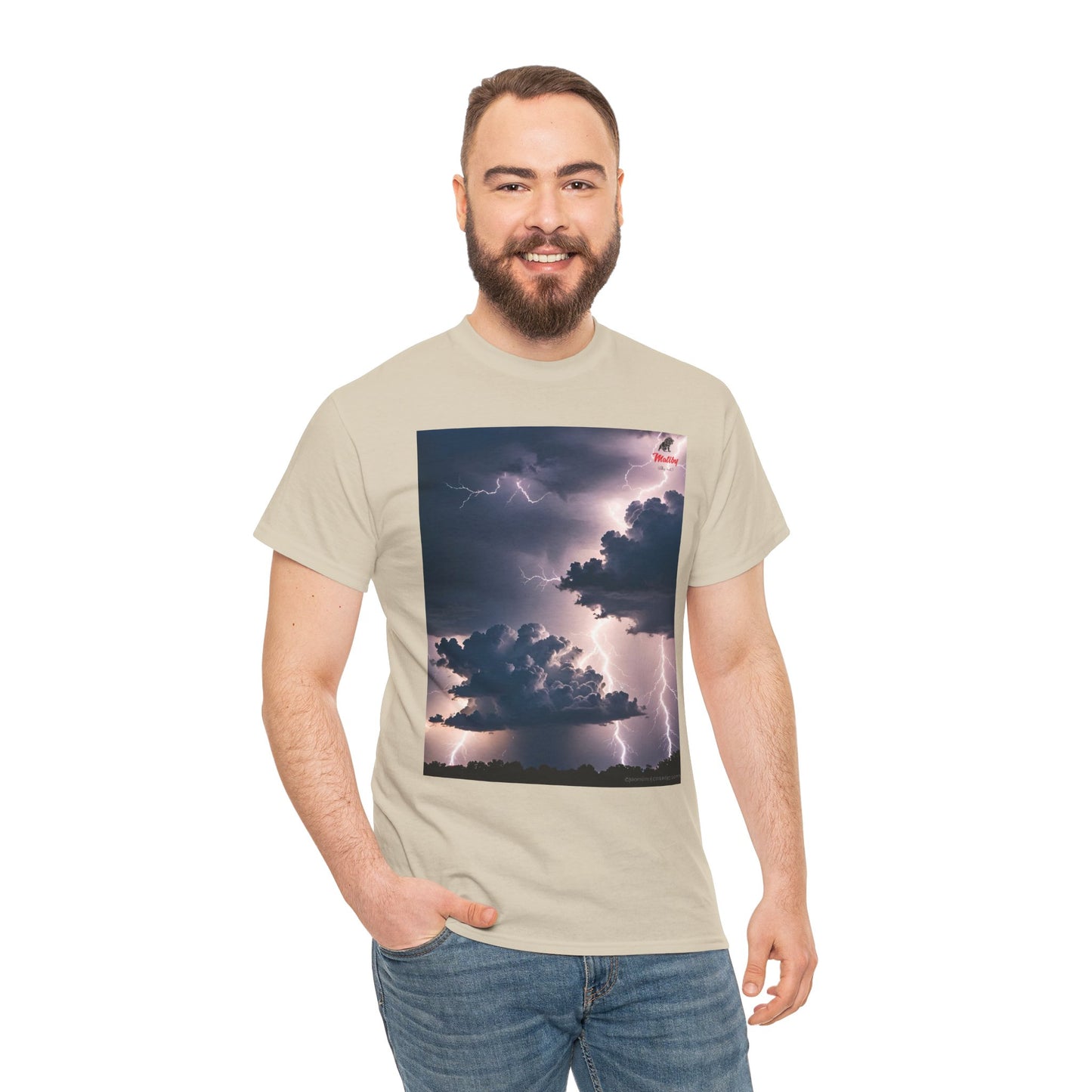 Lightning Style Unisex Heavy Cotton Tee