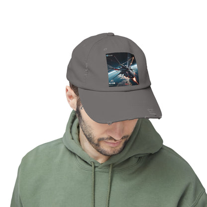 Aero Unisex Distressed Cap