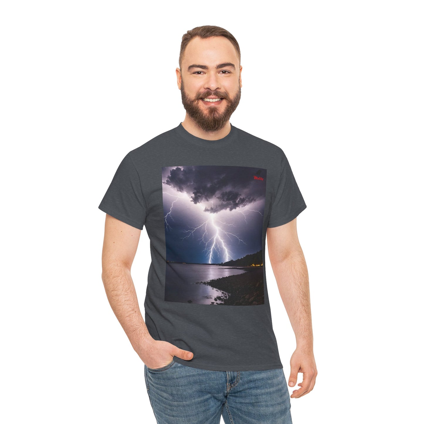 Lightning Style Unisex Heavy Cotton Tee