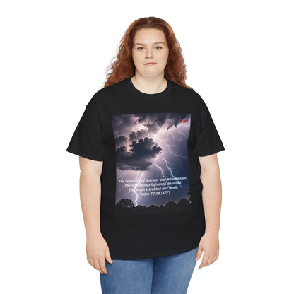 Lightning Style Thunder Unisex Heavy Cotton Tee