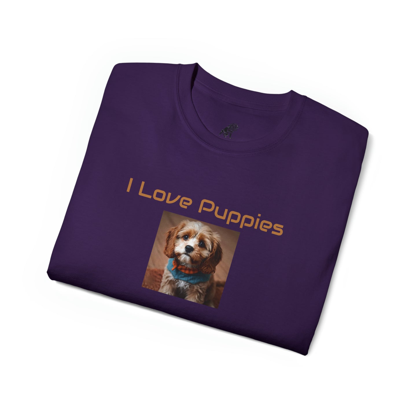 Matiby "I Love Puppies" Unisex Ultra Cotton Tee