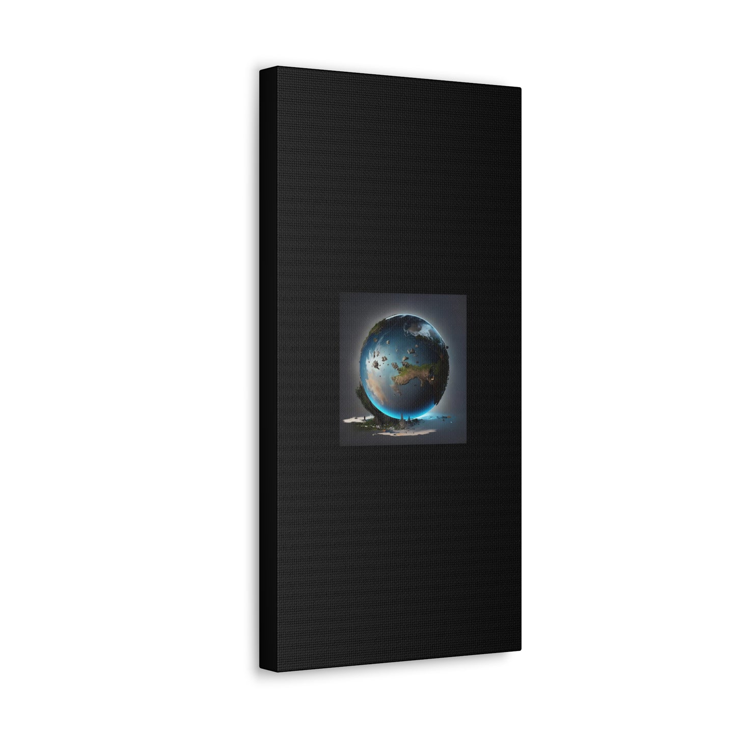 Matiby Worlds Black Canvas Gallery Wraps