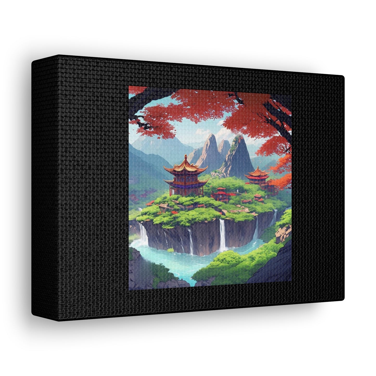 Gardens Black Canvas Gallery Wraps