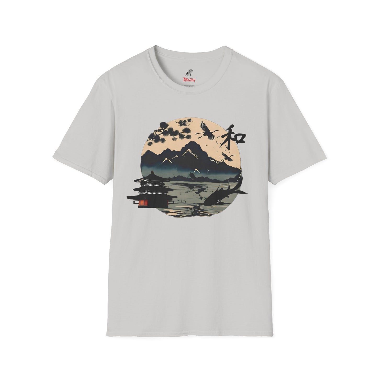 Japanese Landscape Unisex Softstyle T-Shirt