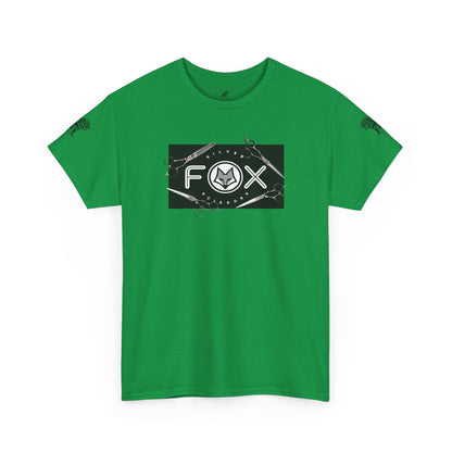 Silver Fox Scissors Unisex Heavy Cotton Tee