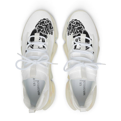 Men's White Mesh Sneakers