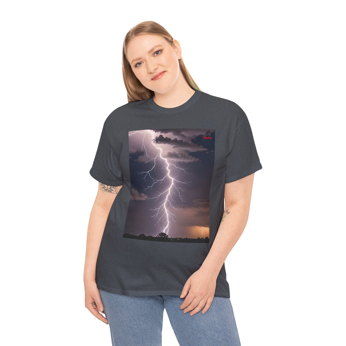 Lightning Style Unisex Heavy Cotton Tee