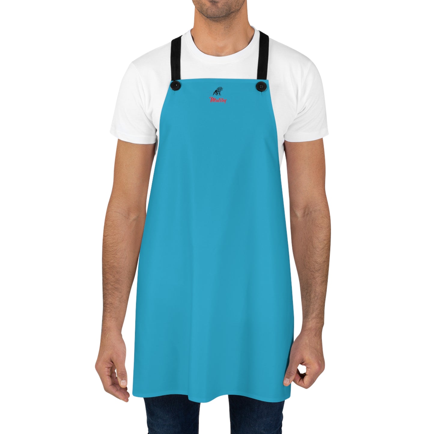 Matiby Turquoise Apron (AOP)