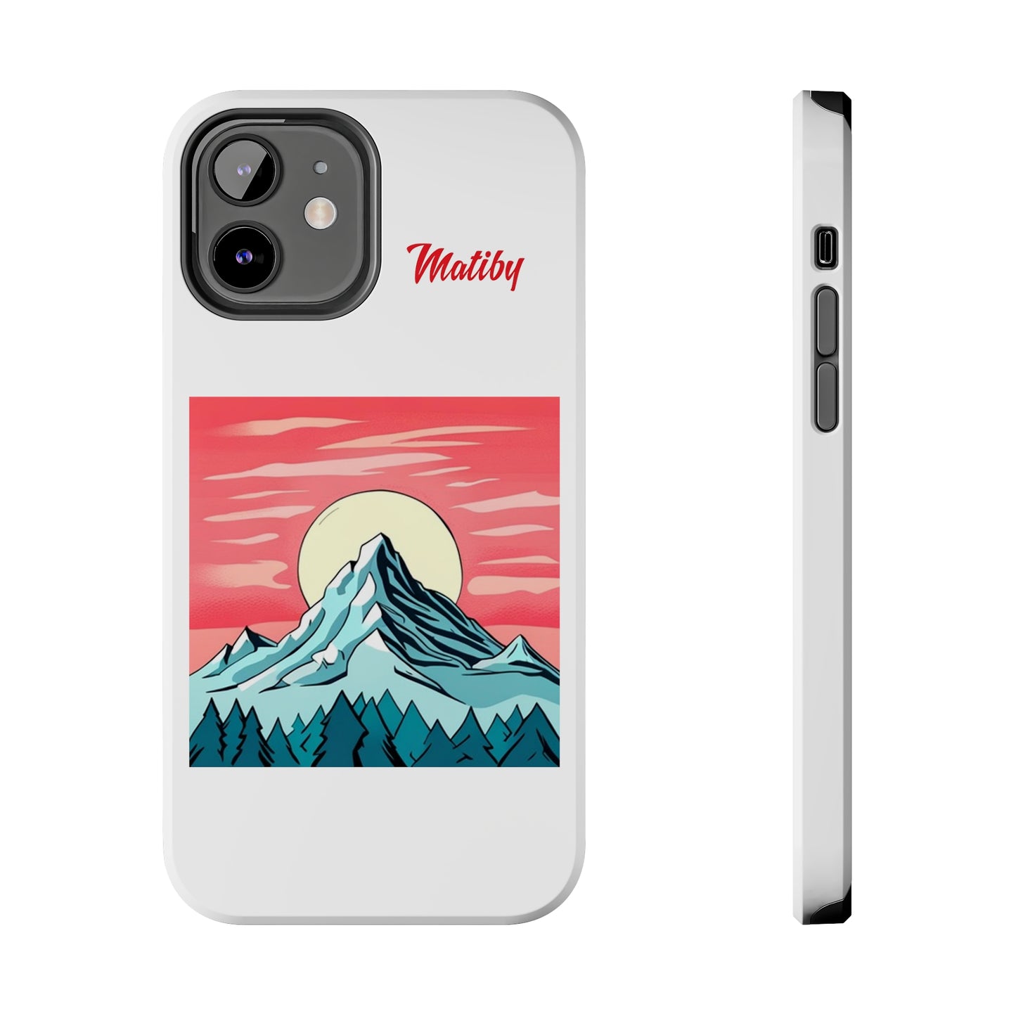 Sunset Mountain Tough Phone Cases