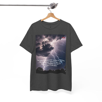 Lightning Style Thunder Unisex Heavy Cotton Tee