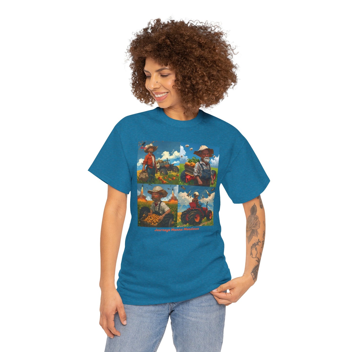 Journeys Manna Meadows Unisex Heavy Cotton Tee