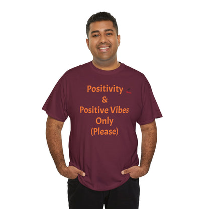 Positivity Unisex Heavy Cotton Tee