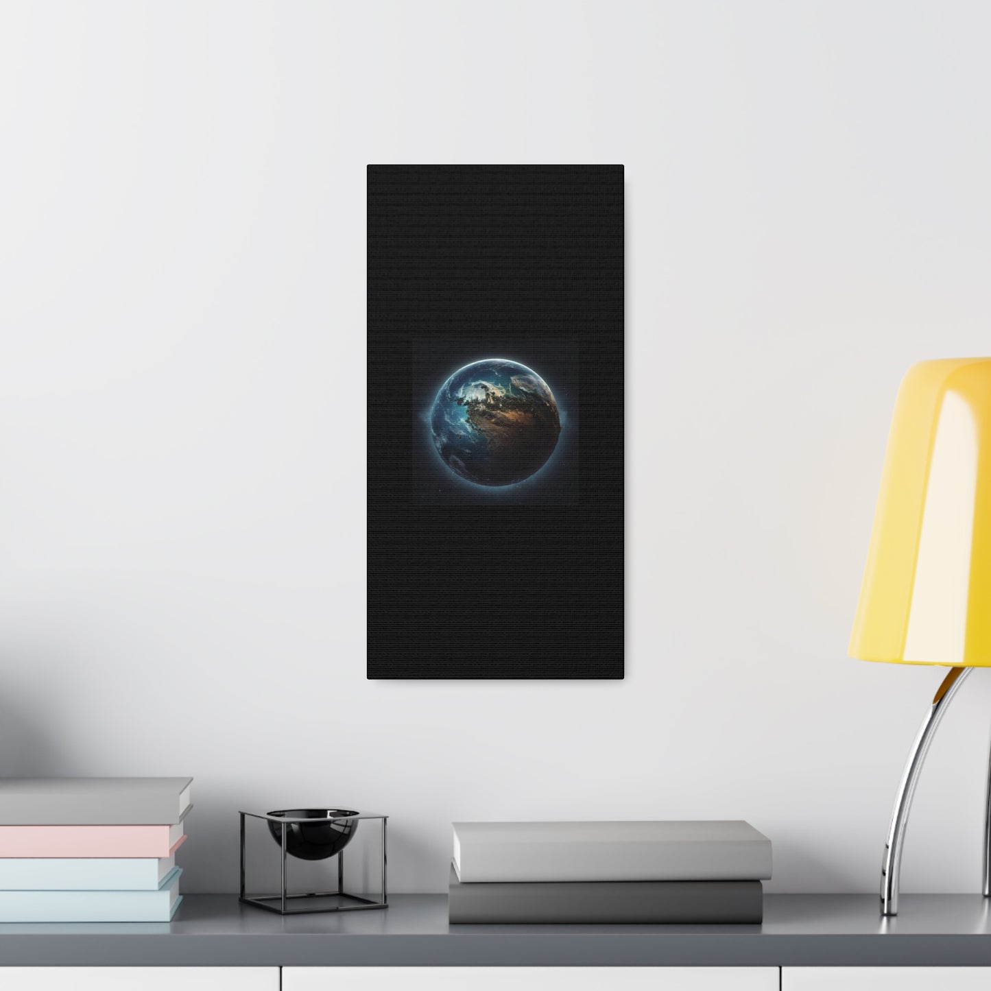 Matiby Worlds Black Canvas Gallery Wraps