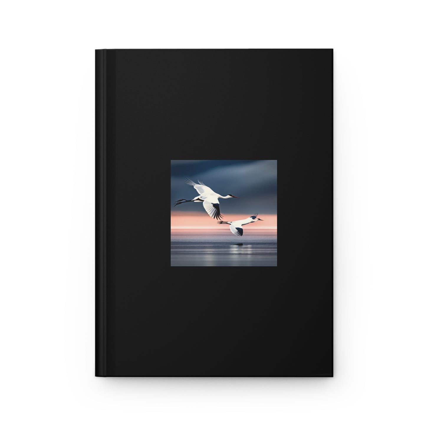 Bird Hardcover Journal Matte Black