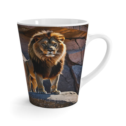 Matiby Lion Mug, White