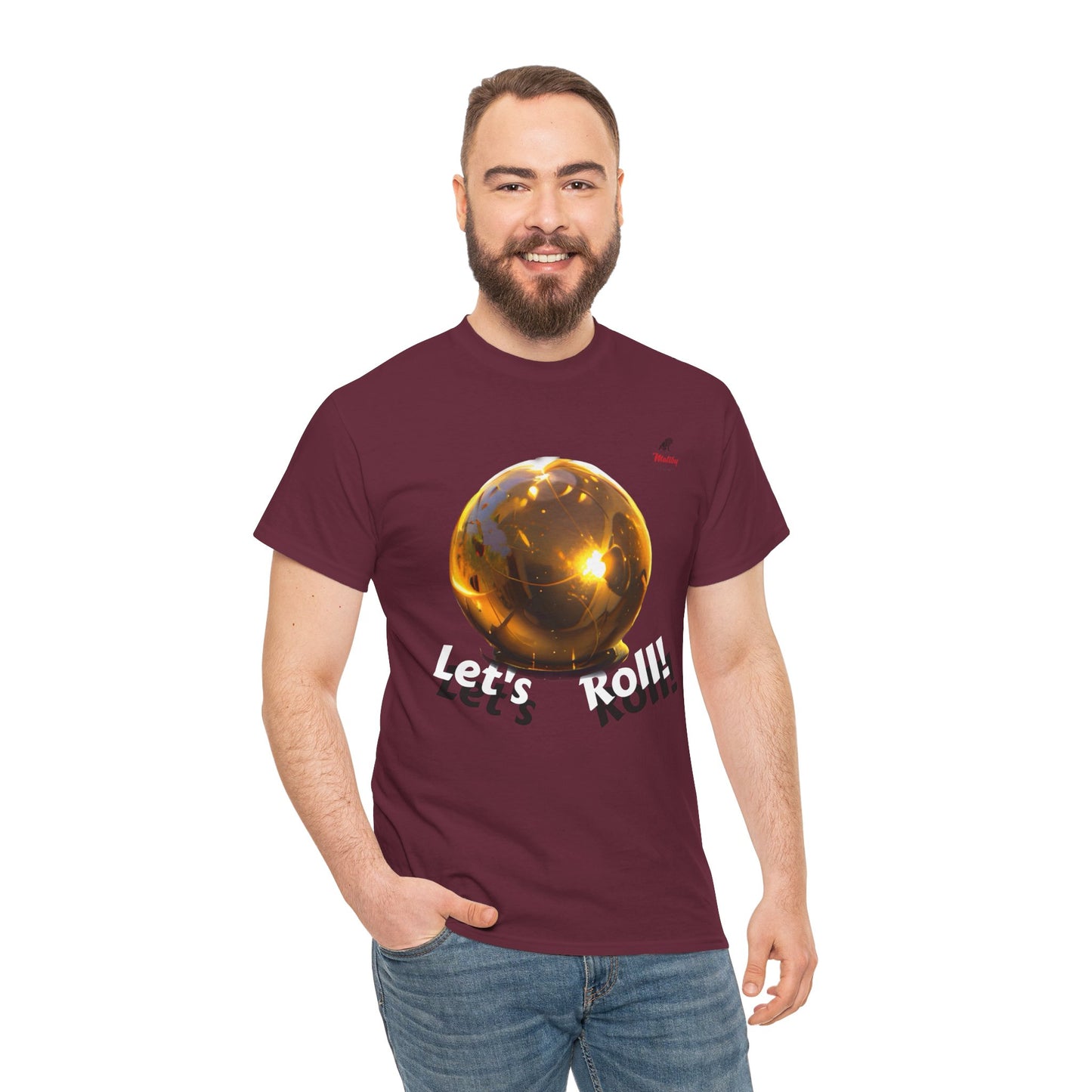 Let's Roll! Unisex Heavy Cotton Tee