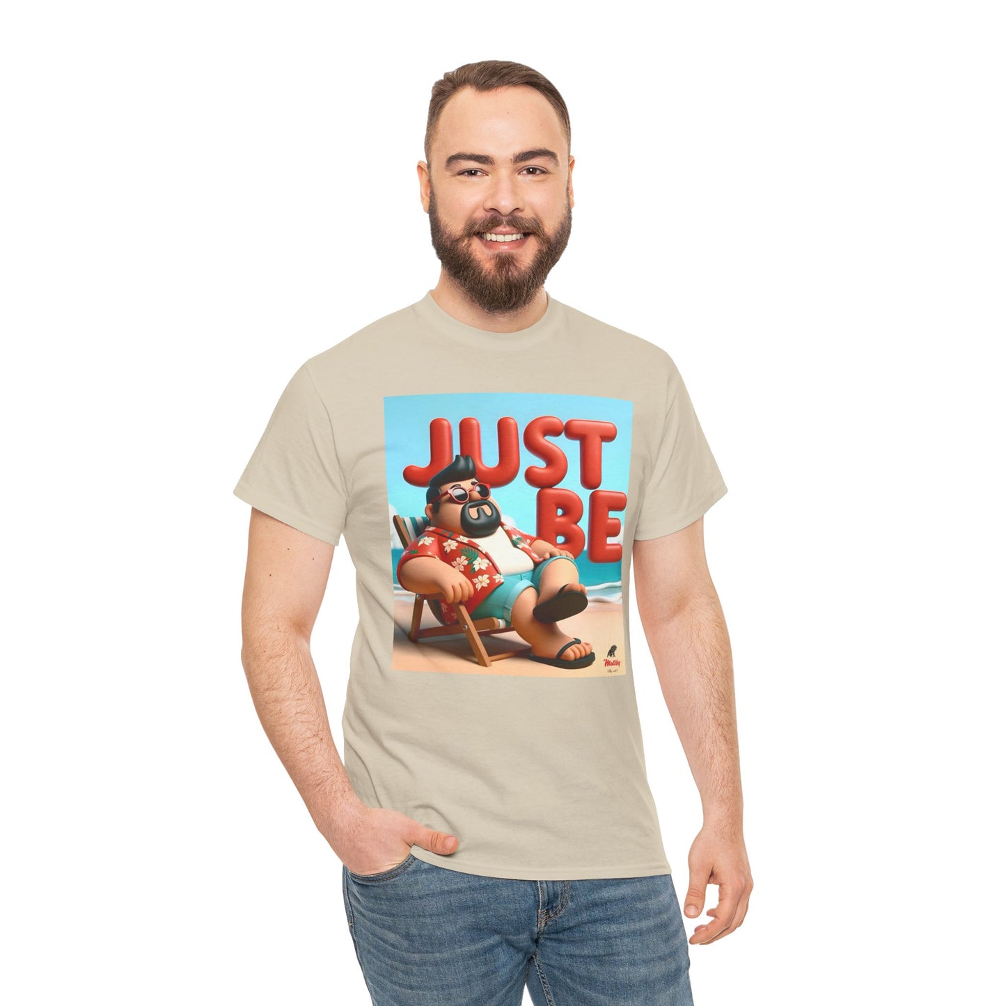 Just Be Unisex Heavy Cotton Tee