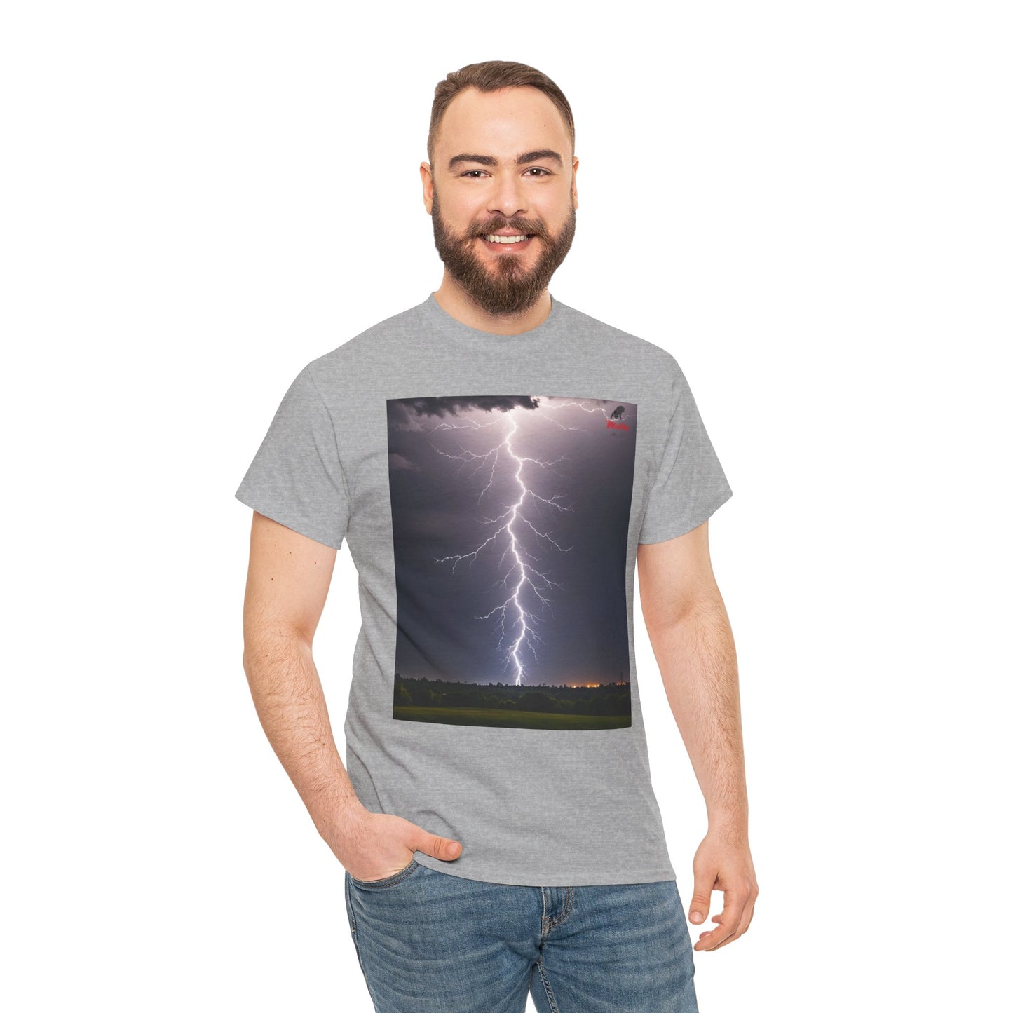 Lightning Style Unisex Heavy Cotton Tee