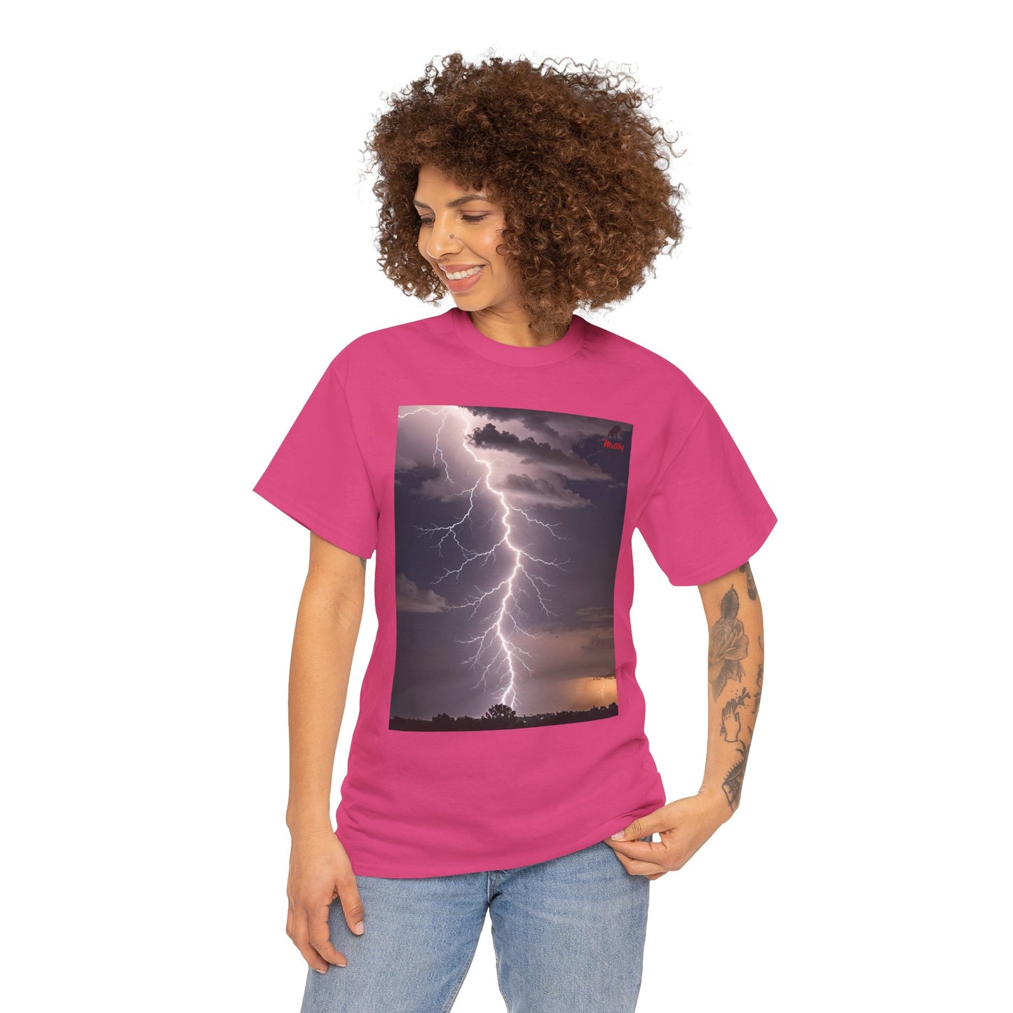 Lightning Style Unisex Heavy Cotton Tee