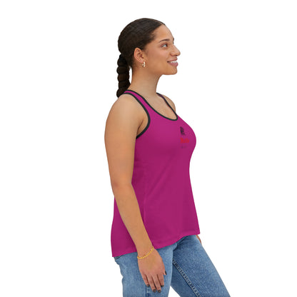 Women's Pink Tank Top (AOP)