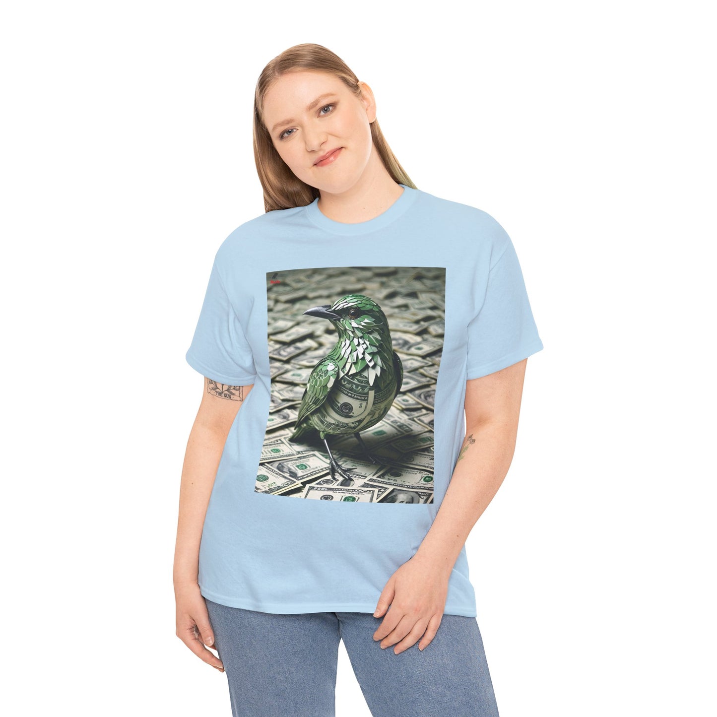 M$ney Bird Heavy Cotton Tee