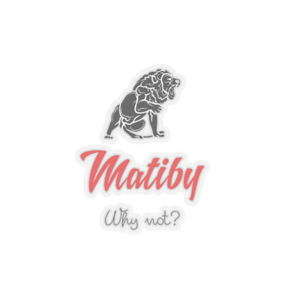 Matiby Logo Kiss-Cut Stickers