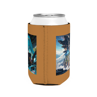 Can Cooler Sleeve, Light Brown