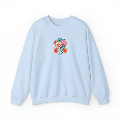 Matiby Flower Unisex Heavy Blend™ Crewneck Sweatshirt