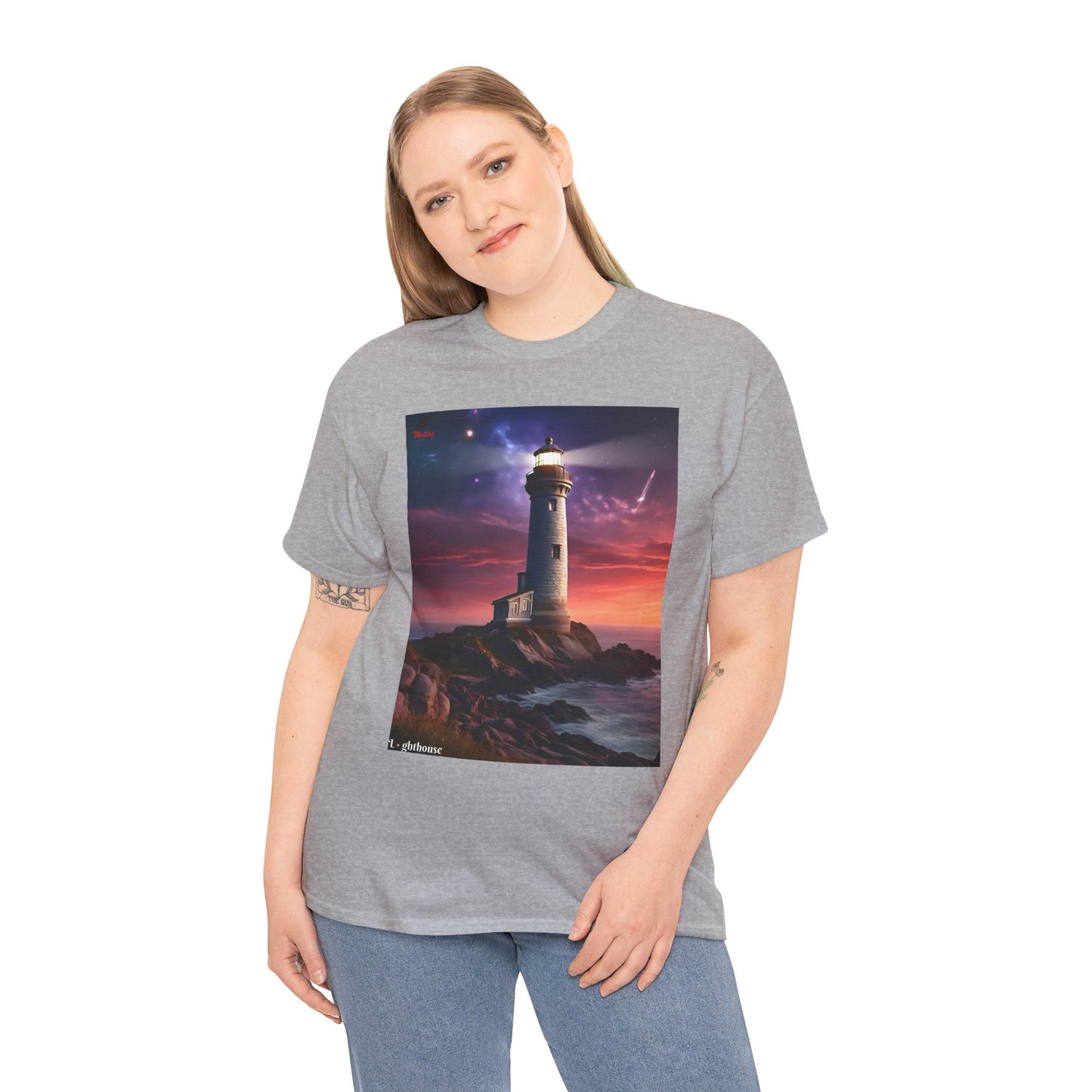 Lighthouse Unisex Heavy Cotton Tee