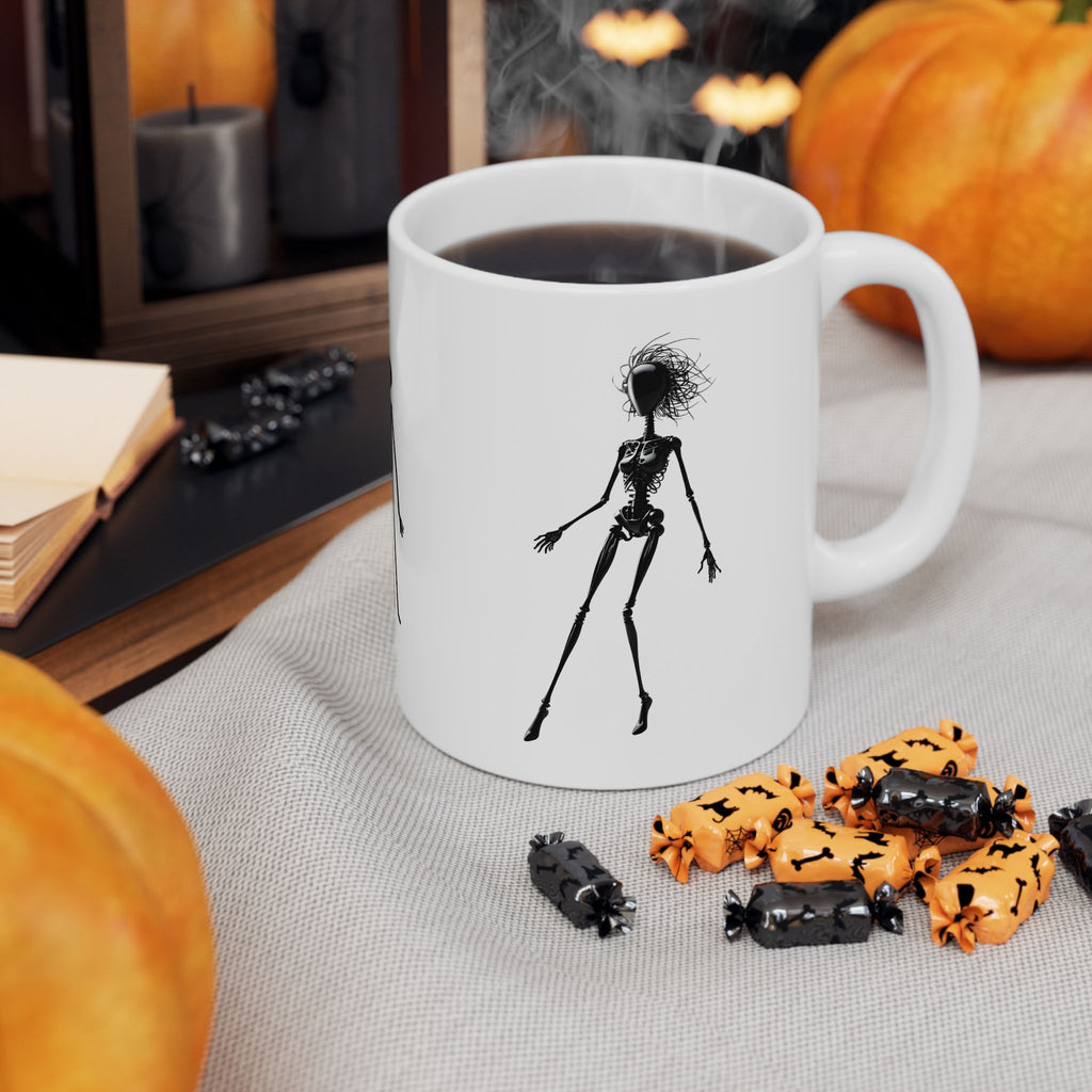 The Stick-To-It Species #15 White Ceramic Mug – Anatomy of Optimism Cup 11oz/15oz