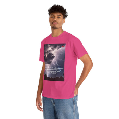 Lightning Style Thunder Unisex Heavy Cotton Tee