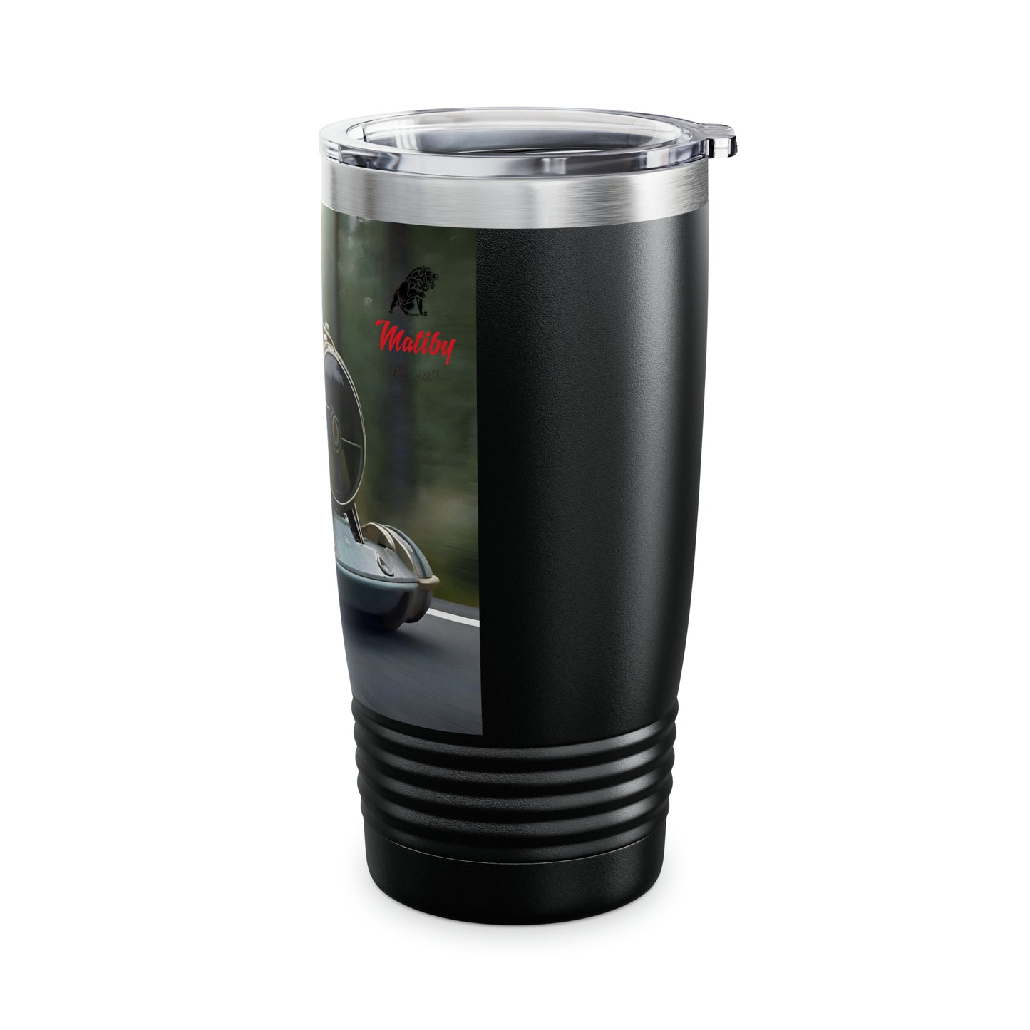 Artzy Turbo Car Ringneck Tumbler, 20oz