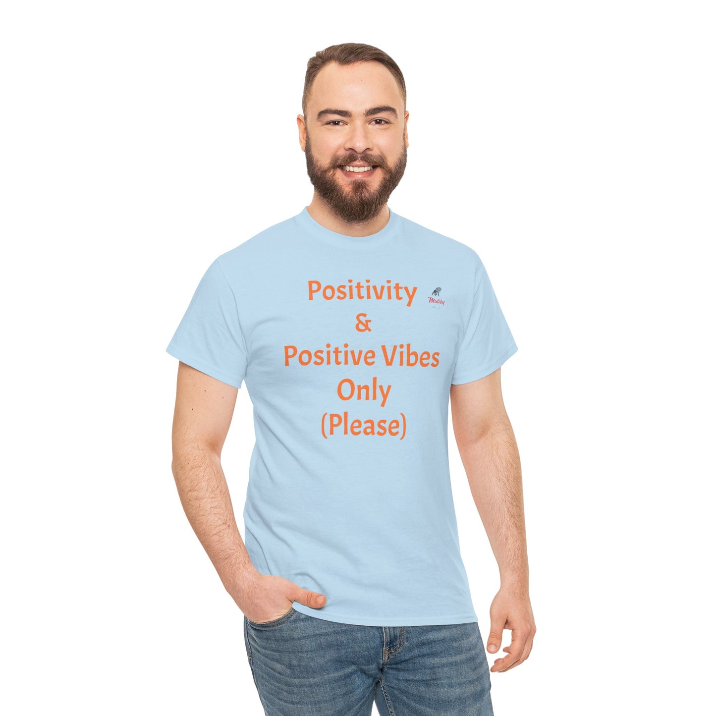 Positivity Unisex Heavy Cotton Tee