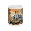 Sunshine State Pickup Trucks #3 Trailer Home White Ceramic Mug – Celebrating Companionship, Creativity & Life’s Little Wonders Cup (11oz/15oz)