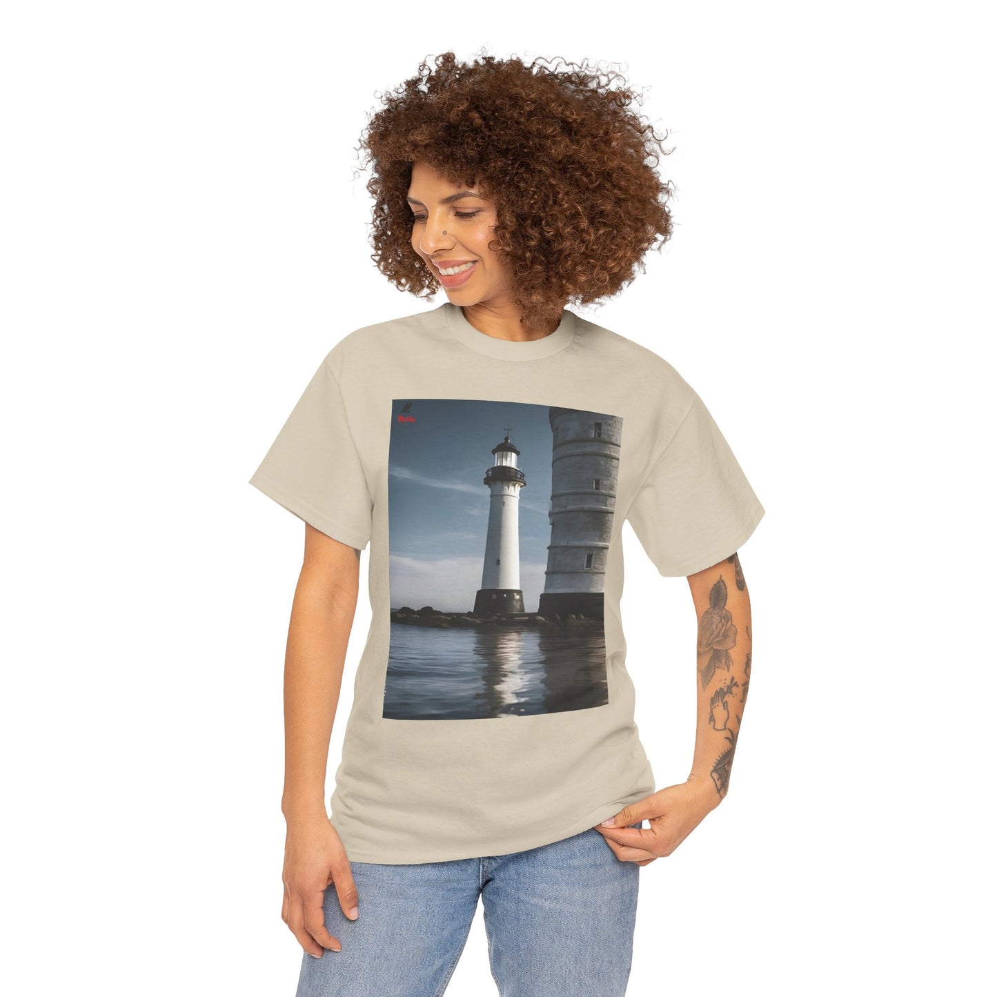 Lighthouse Unisex Heavy Cotton Tee