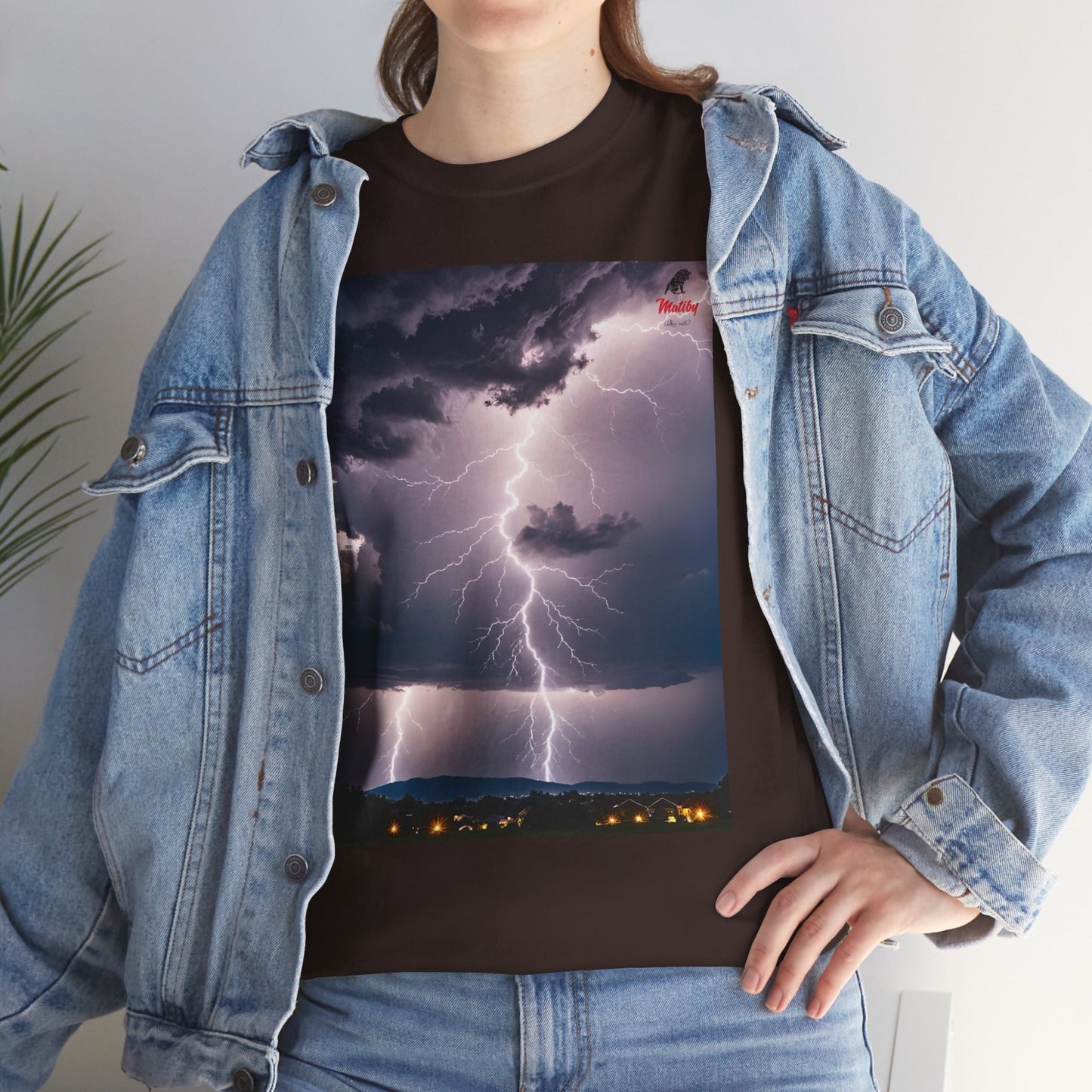 Lightning Style Unisex Heavy Cotton Tee