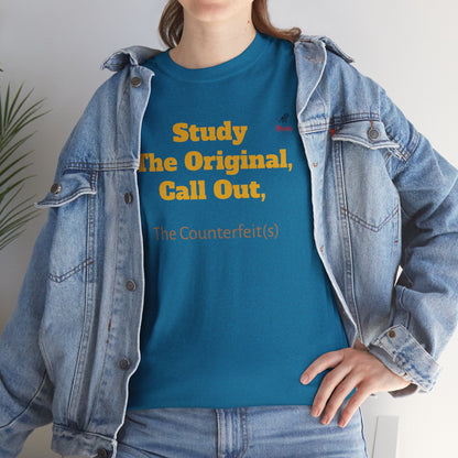 Study The Original Unisex Heavy Cotton Tee