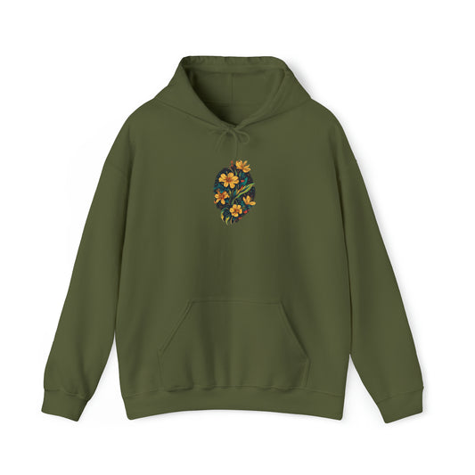 Floral Unisex Heavy Blend™ Hooded Sweatshirt