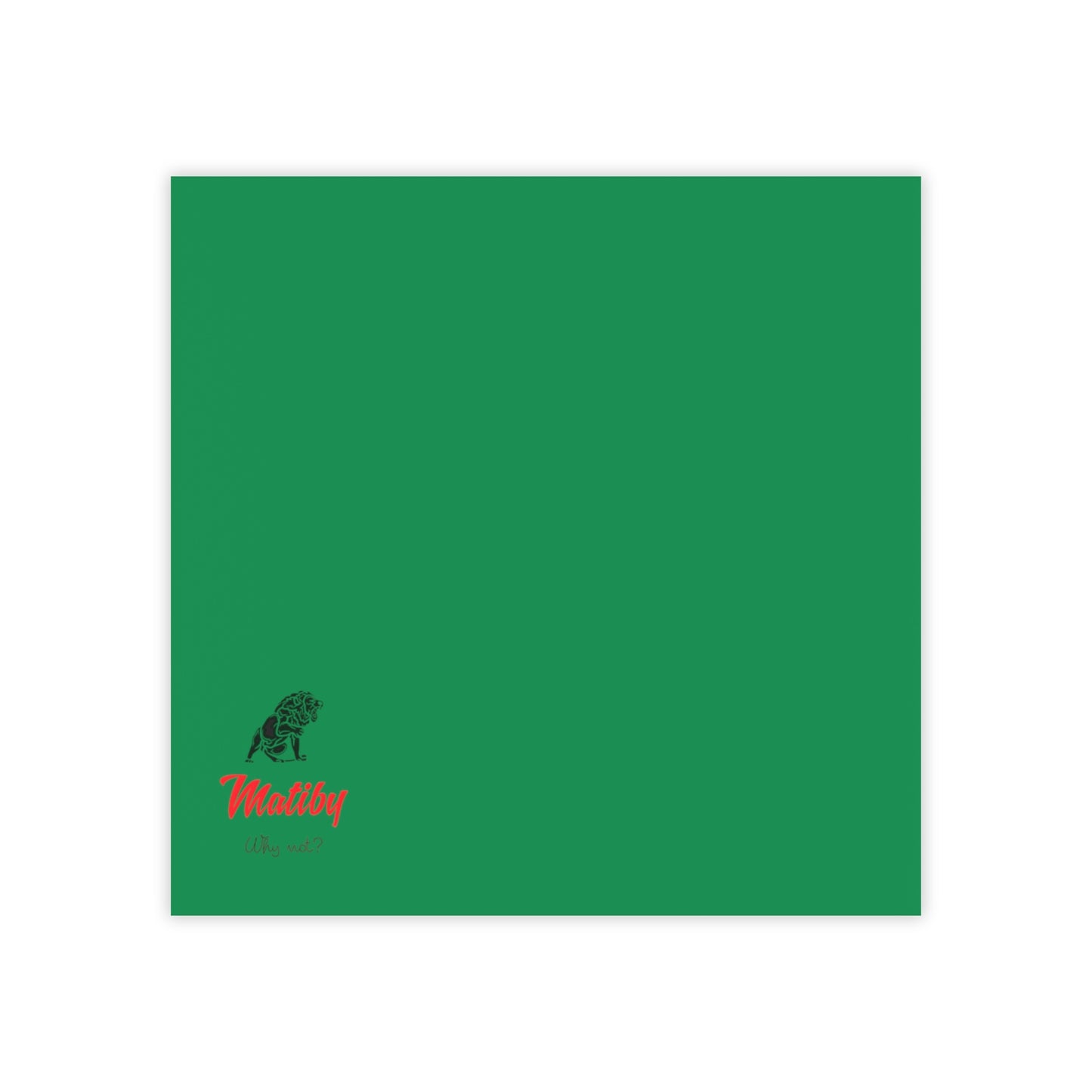 Matiby Post-it® Note Pads Dark Green