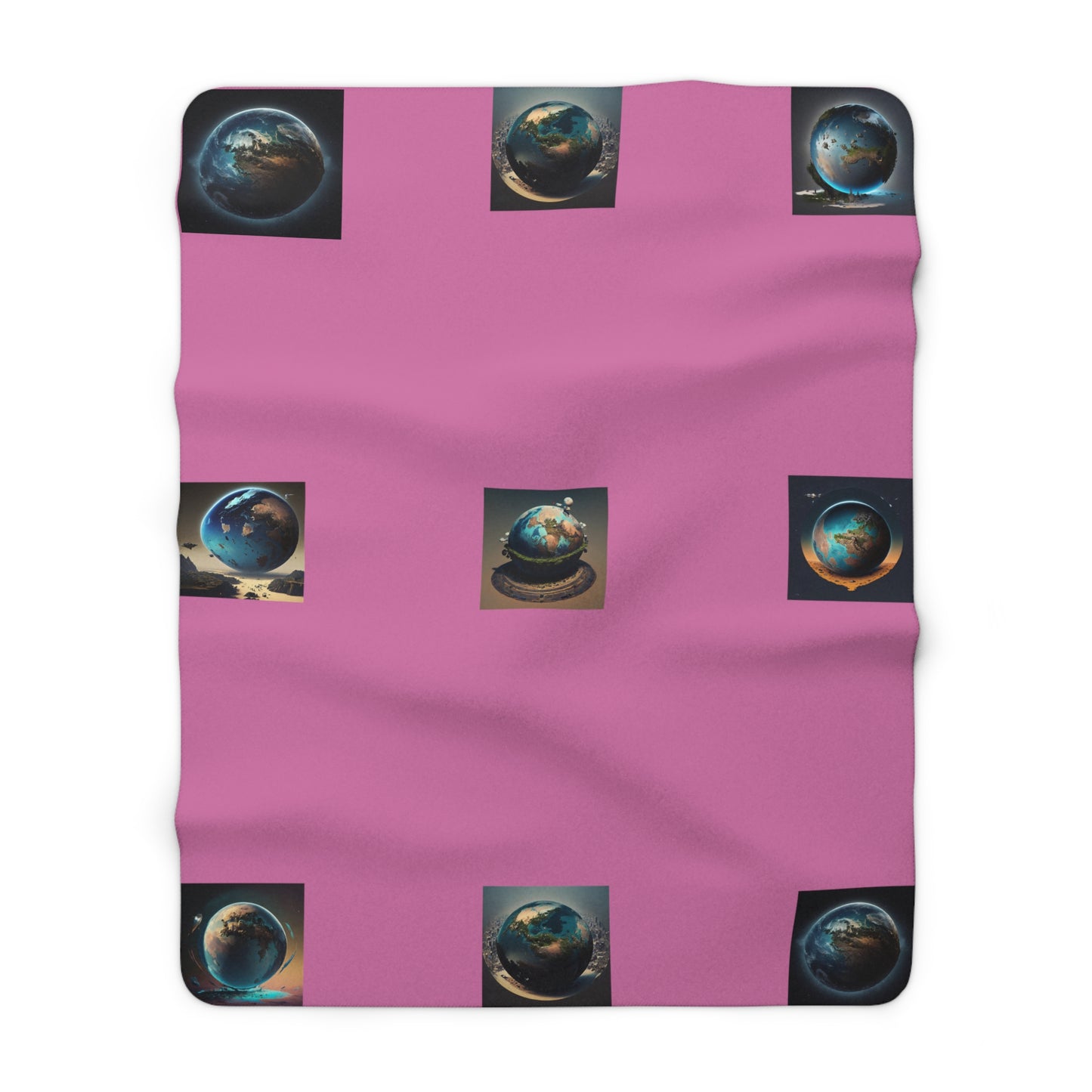 Matiby MEK Pink Fleece Blanket