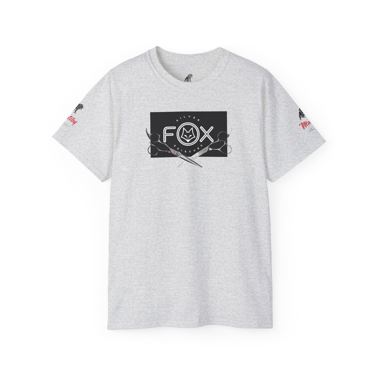 Matiby & Silver Fox Scissors Unisex Ultra Cotton Tee