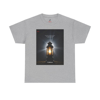 Lighthouse Psalm 119 Unisex Heavy Cotton Tee