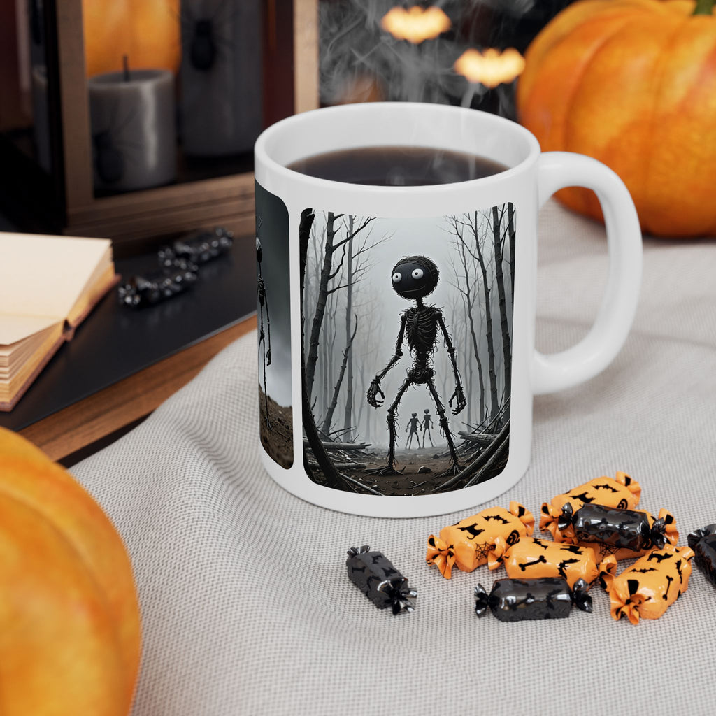 The Stick-To-It Species #1 White Ceramic Mug – Anatomy of Optimism Cup 11oz/15oz