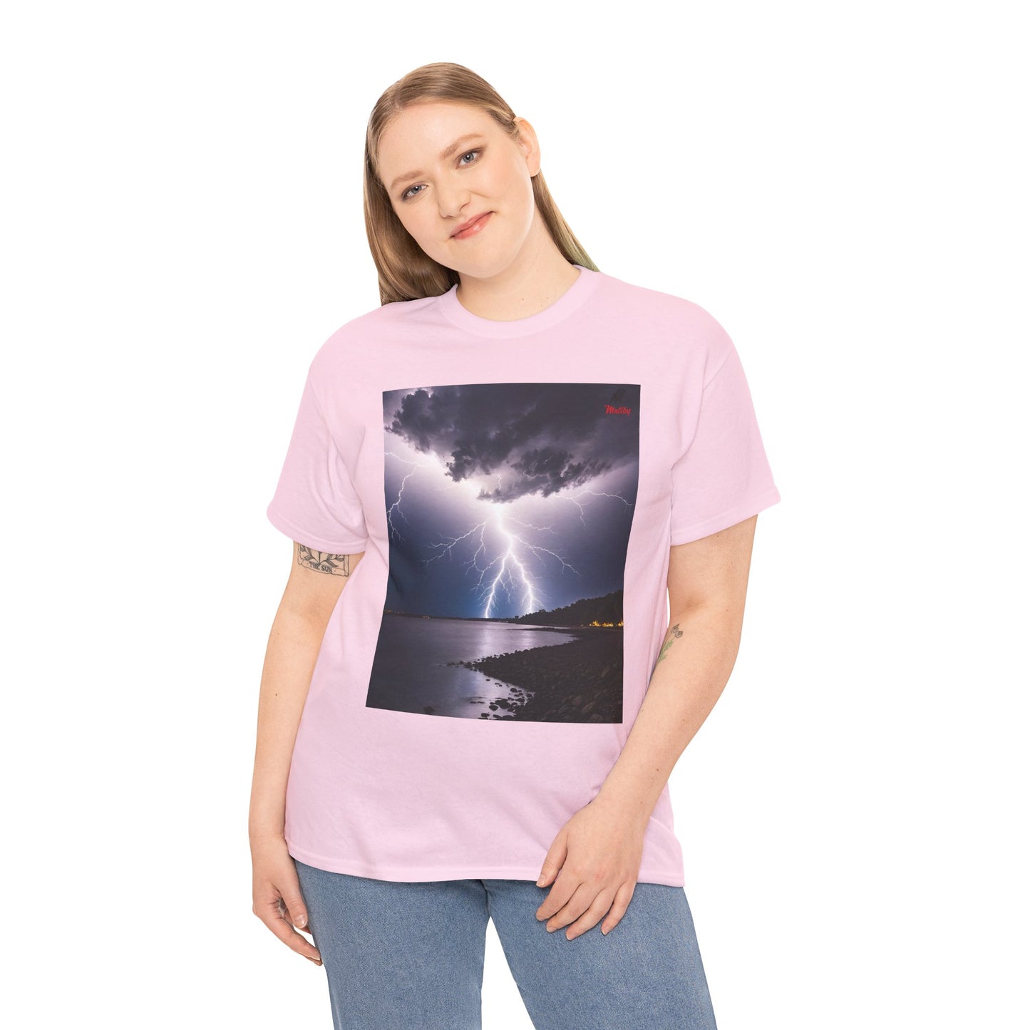 Lightning Style Unisex Heavy Cotton Tee