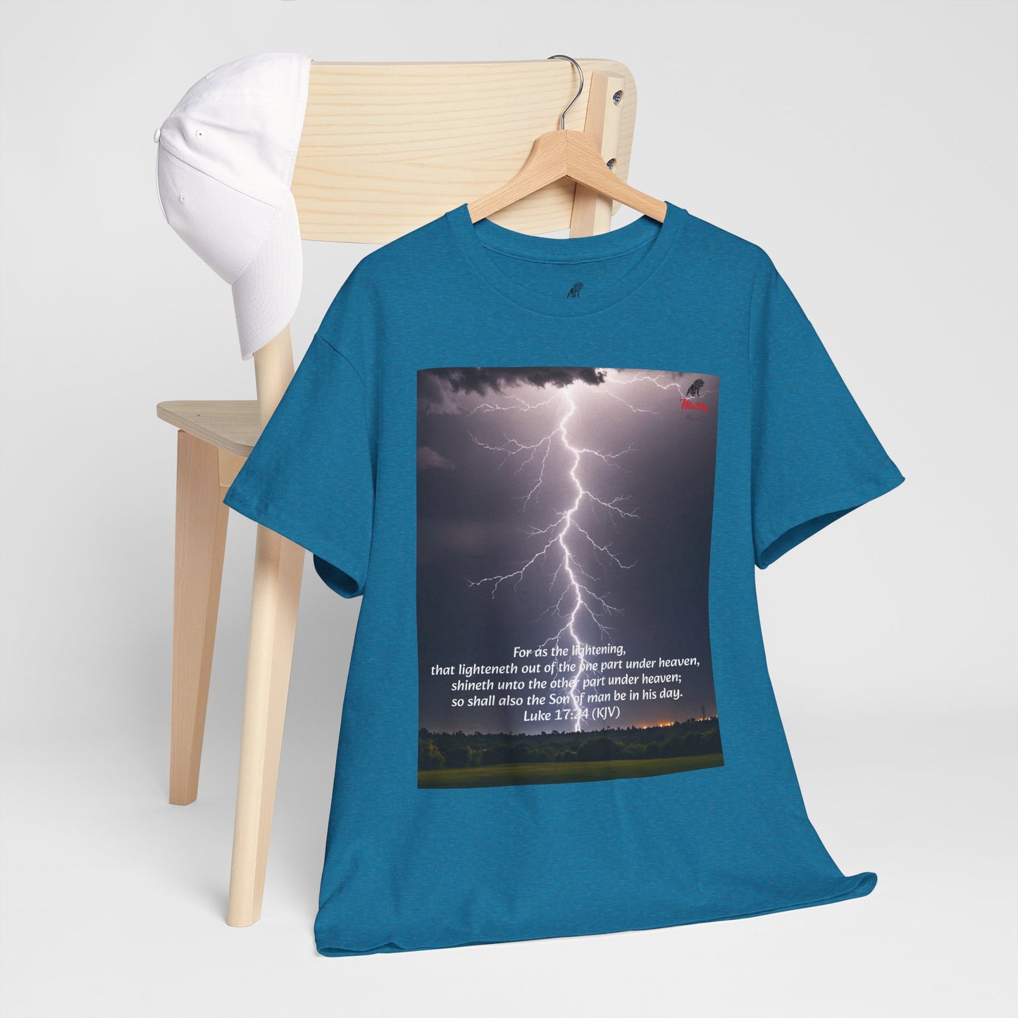 Lightning Style Son of man Unisex Heavy Cotton Tee