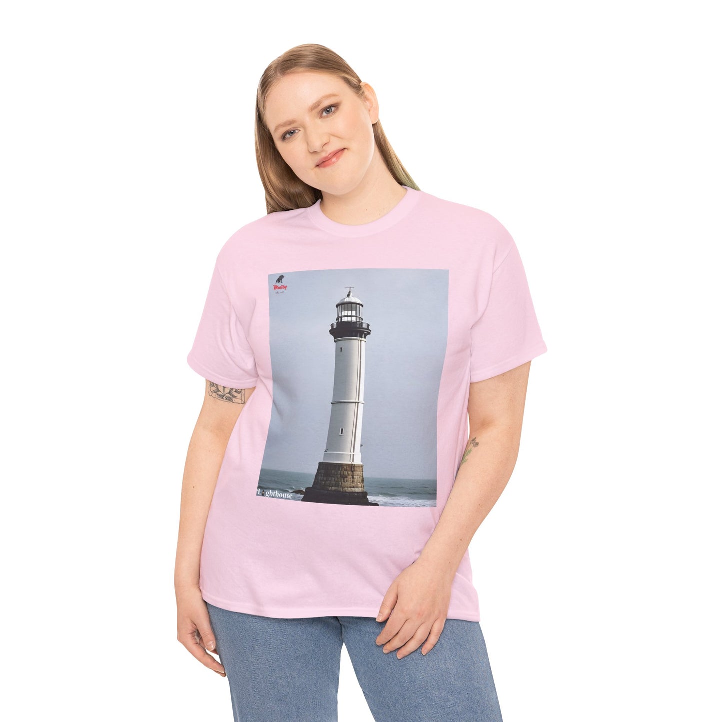 Lighthouse Unisex Heavy Cotton Tee