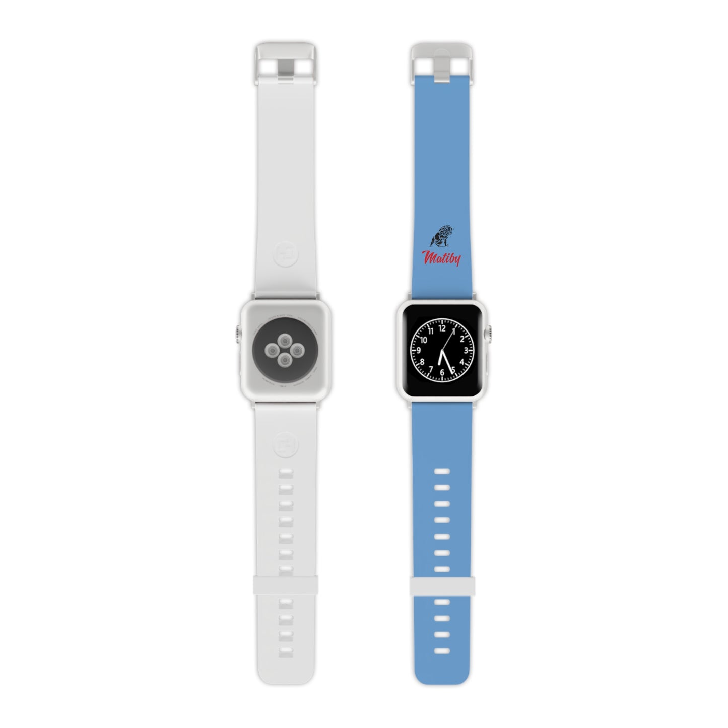 Matiby Light Blue Watch Band for Apple Watch