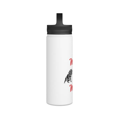 Matiby Stainless Steel Water Bottle, Handle Lid