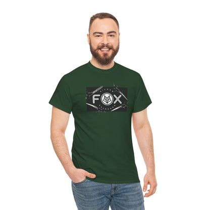 Silver Fox Scissors Unisex Heavy Cotton Tee